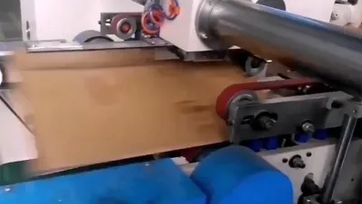 Engrapadora de cajas de 2 piezas semiautomática